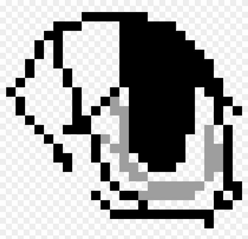 Anime Eye - Marshmello Logo Pixel Art Clipart