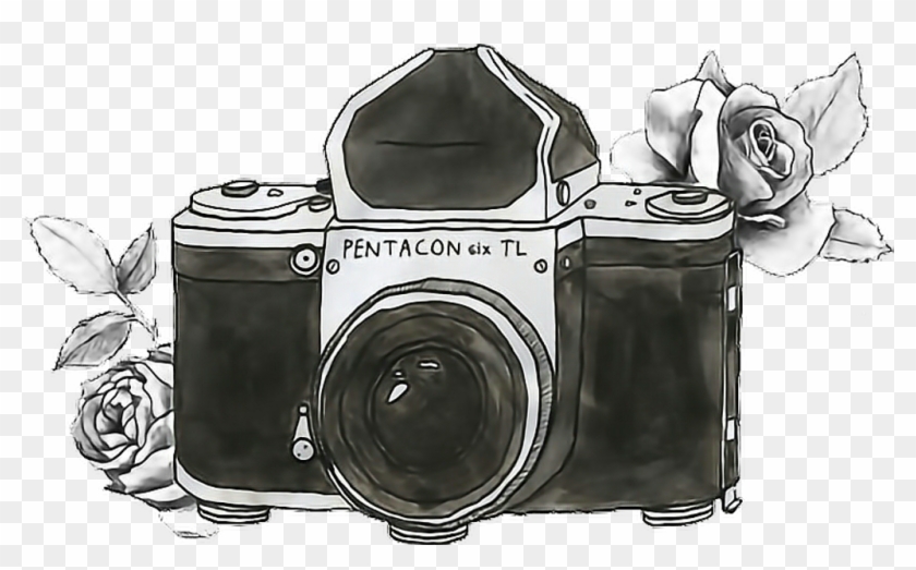 Tumblr Camera Png - Camera Drawing Clipart #2391957
