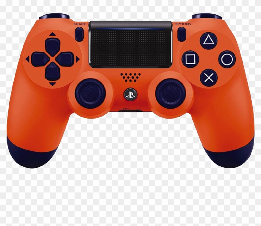 Sunset Orange Dualshock 4 Clipart