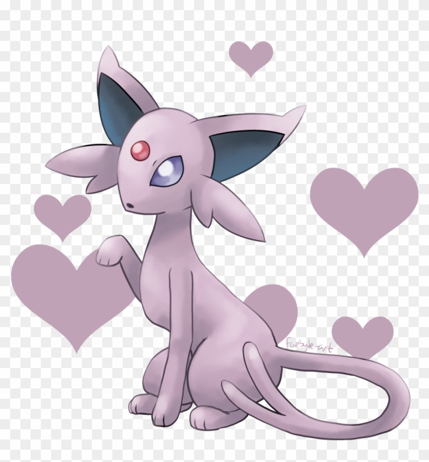 Espeon - Cartoon Clipart