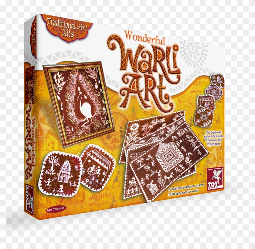 Wonderful Warli Art - Chocolate Clipart