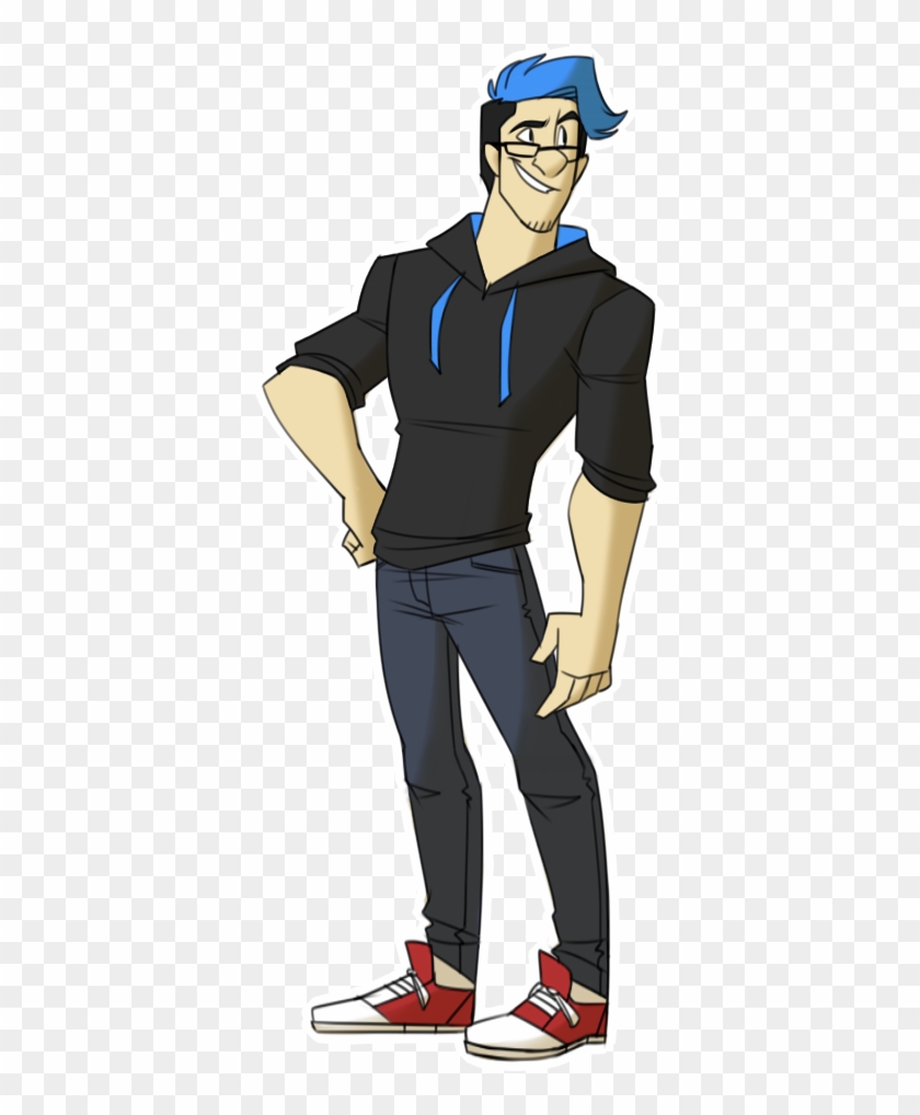 Rediplier Speedpaint By Konoira - Markiplier Fan Art Cartoon Clipart