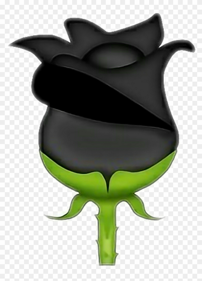 Blackrose Sticker - Iphone Red Emojis Png Clipart