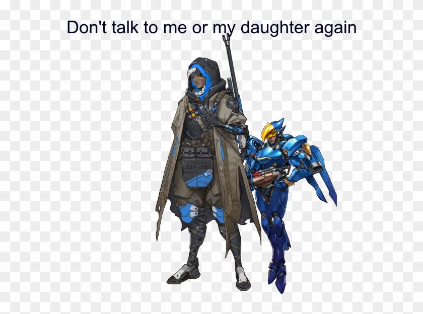 Don't Talk To Me Or My Daughter Again - Ana Overwatch Clipart #2392731