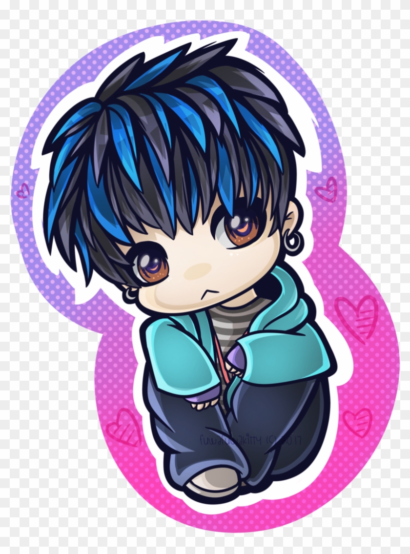 Collection Of - Bts Suga Anime Drawing Clipart