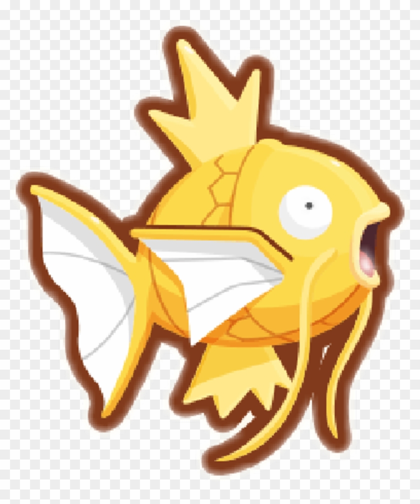 #shiny Magikarp # - Pokemon Orange Et Blanc Clipart