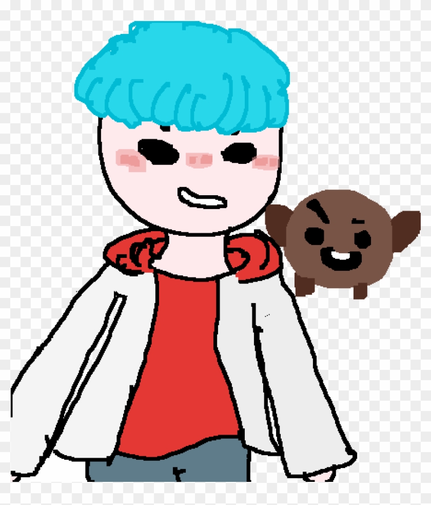 Suga And Shooky - Cartoon Clipart #2393143