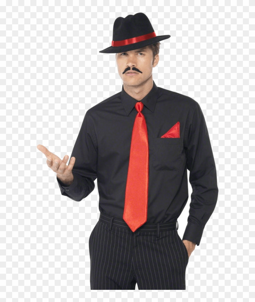 Instant Gangster Kit Red - Gangster Tie Clipart #2393181