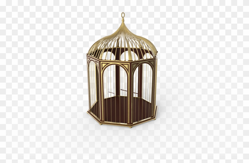 Bird Cage - 3d Model Cage Clipart #2393433