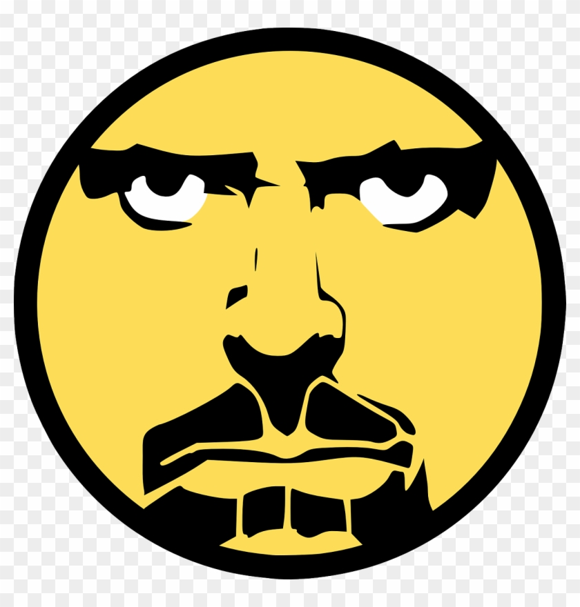 Gangster Man Stern Angry Avatar Png Image - Dr House Png Clipart #2393590