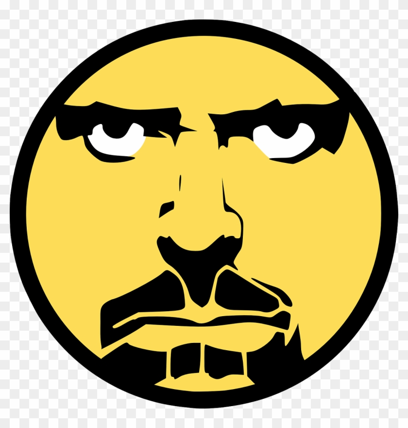 Gangster Man Stern Angry Avatar Png Image - Dr House Png Clipart
