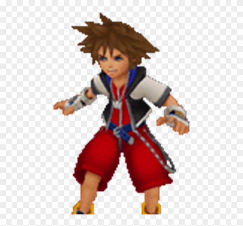 Sora Talk Sprite Khrec - Kingdom Hearts Re Coded Clipart