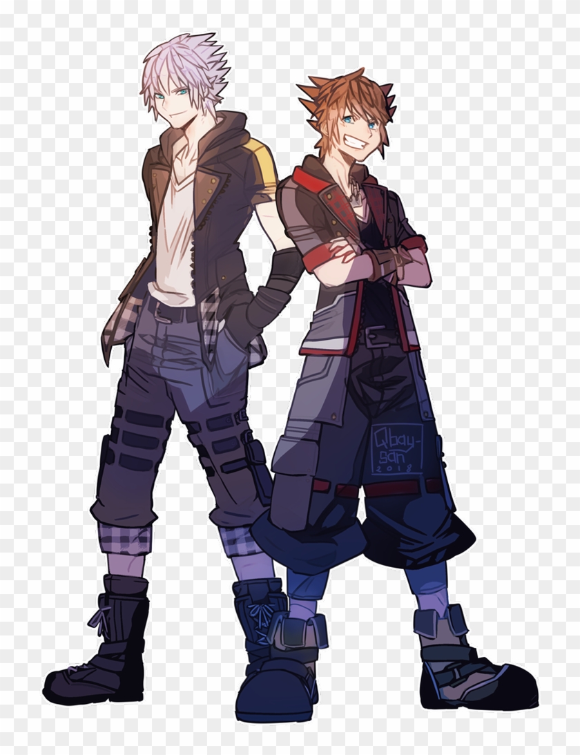 "kh3 Riku And Sora - Sora And Riku Kh3 Clipart