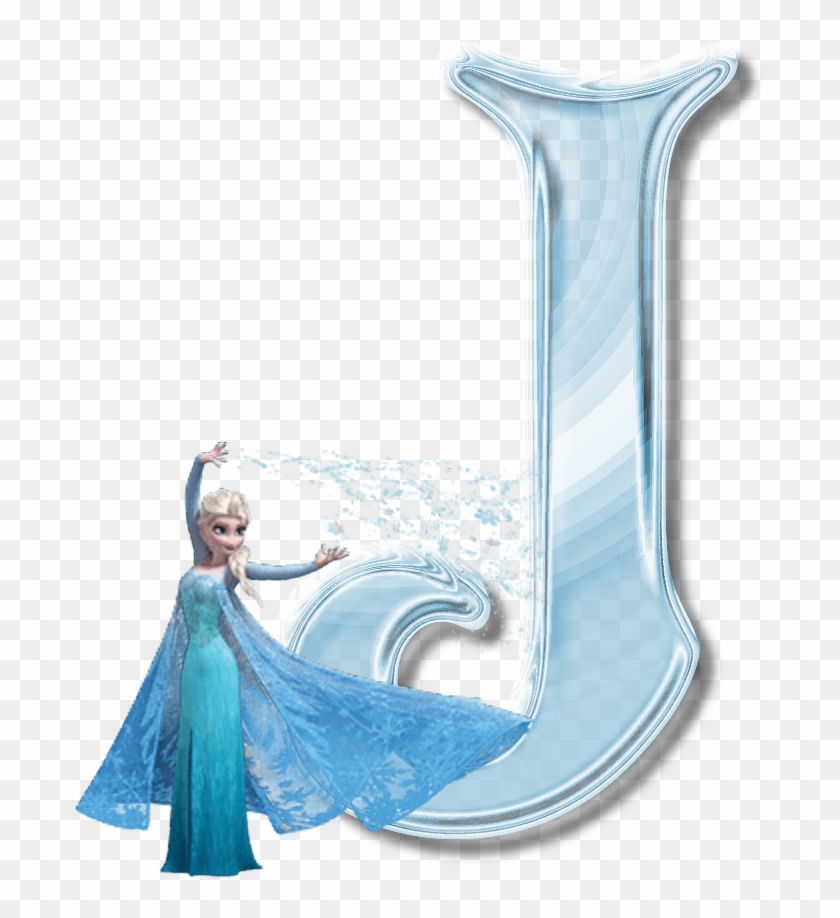 Carinho De A A Z - Frozen Letra A De Elsa Clipart #2393912