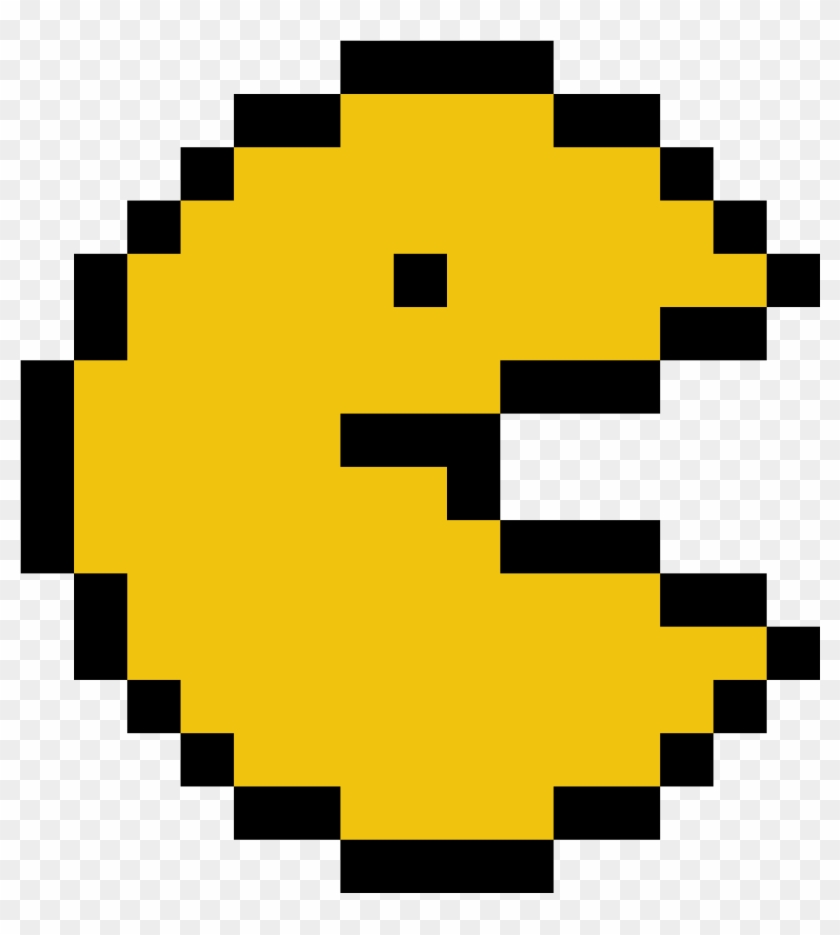 Pacman Transparent Minecraft - Pac Man Pixel Clipart