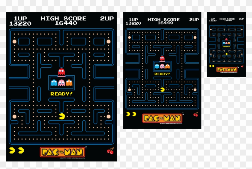 Pacman Carpet 3x5 - Pocket Player Pac Man Clipart #2394148