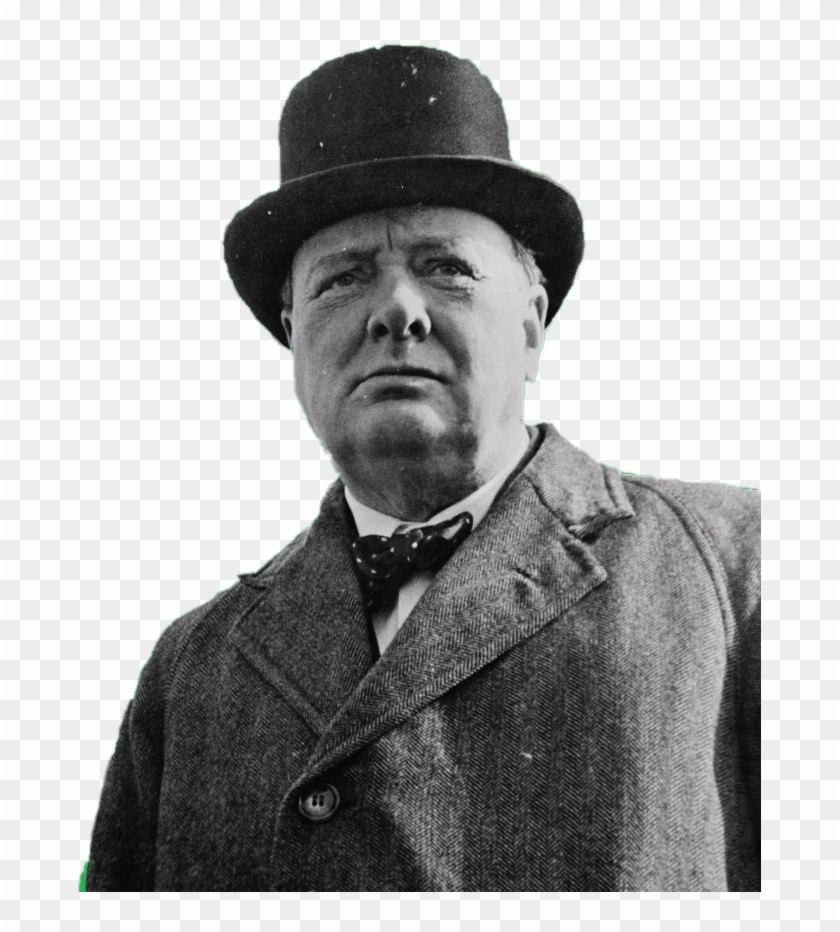 Download Winston Churchill Staring Transparent Png - Winston Churchill Png Clipart
