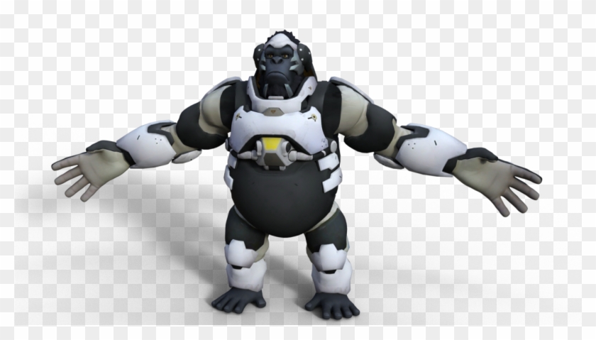 Winston In Daz Studio - Action Figure Clipart