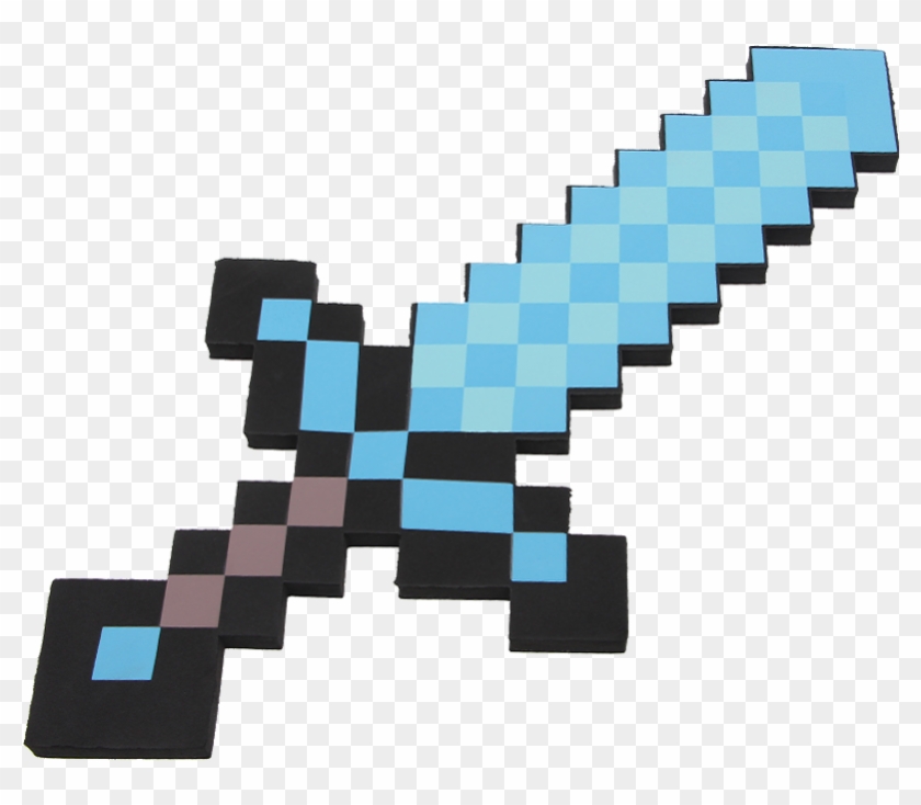 New Year Gifts Around My World Diamond Sword Torch - Minecraft Skins Legais Png Clipart