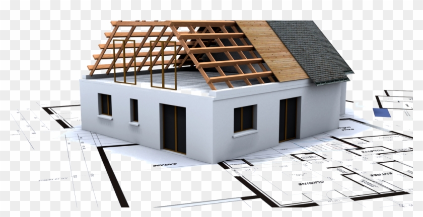House Under Construction - House In Construction Png Clipart #2394765