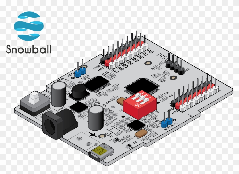 Snowball Mcu - Microcontroller Png Clipart #2394883