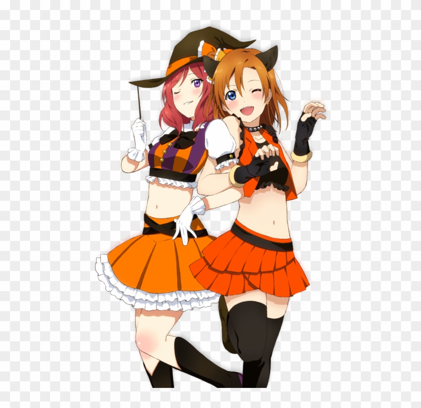 Honoka Maki Fanart Love Live , Png Download - 高坂 穂 乃果 西 木野 真 姫 Clipart