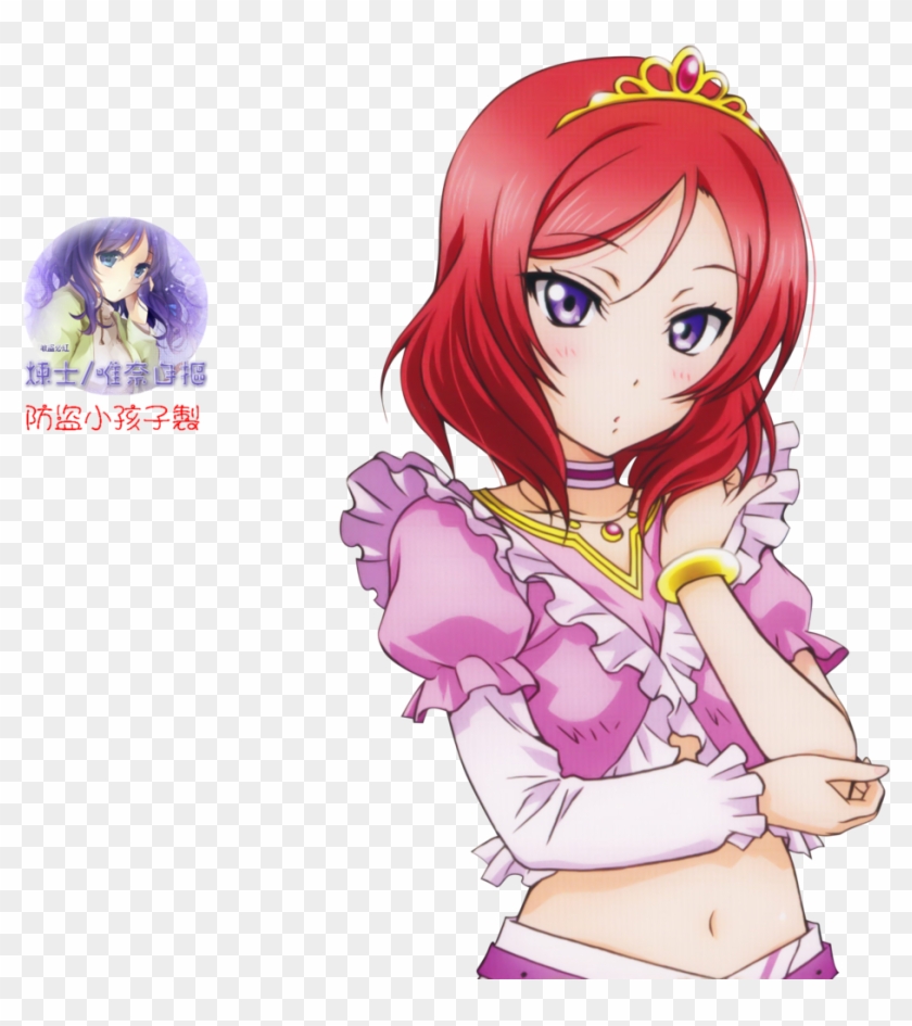 Love Live Nishikino Maki Render By Nerishiyorui D9hec3s - Aishiteru Banzai Nishikino Maki Clipart #2394985