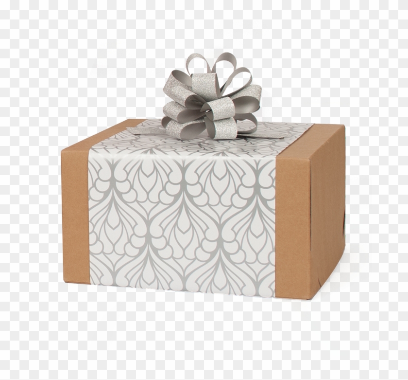 Wedding Wrap Weddinggiftwrappng - Wedding Gifts Wrapped In Brown Paper Clipart #2396184