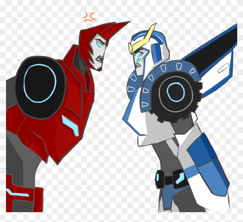 Transformers Robots In Disguise Sideswipe X Strongarm - Transformers Prime Cliffjumper And Arcee Clipart #2396231