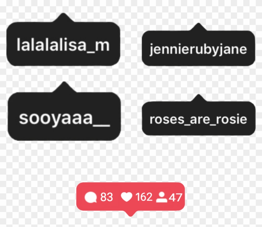 Blackpink Ig - Sign Clipart