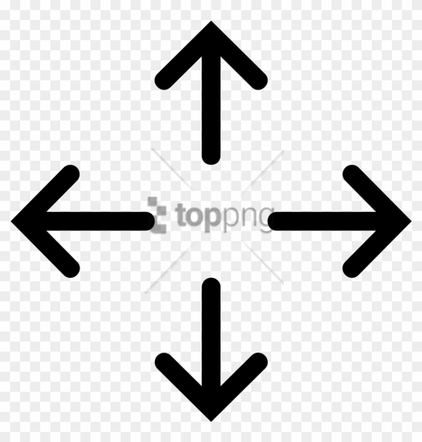 Free Png Cross Arrow Png Image With Transparent Background - Cross Arrow Clipart #2396415