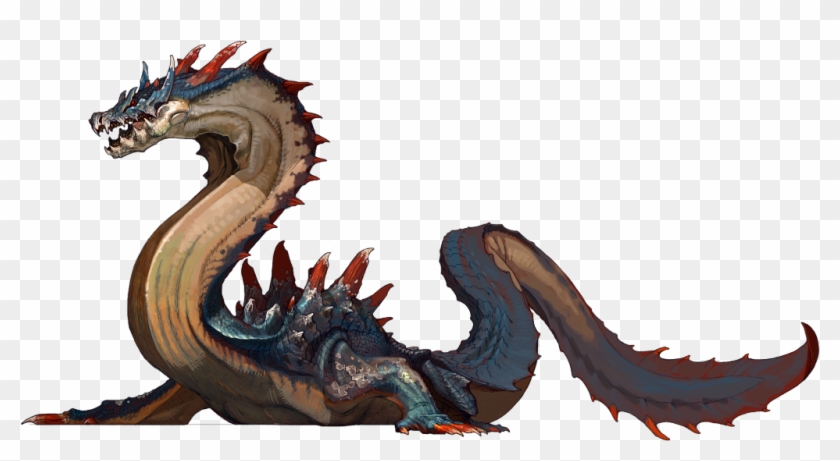 #monster #seamonster #sea #underwater #creature #scary - Monster Hunter Water Monster Clipart