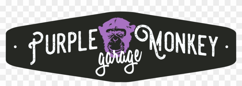 Purple Monkey Logo Clipart