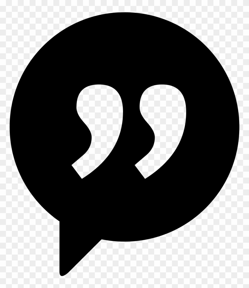Testimonials - Facebook Messenger Icon Black Clipart
