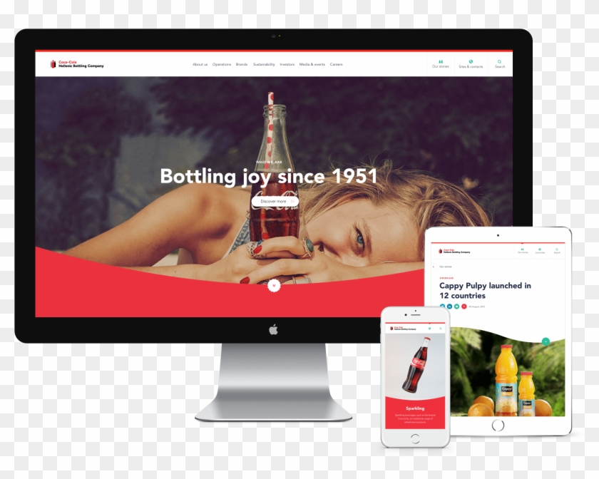 Calvin Klein Website Design Clipart