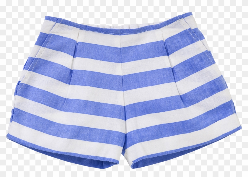 The Mei Shorts In Stripe - Board Short Clipart