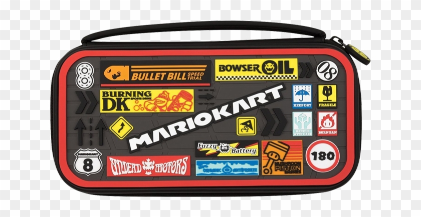 Deluxe Console Case - Mario Kart Switch Case Clipart #2397219
