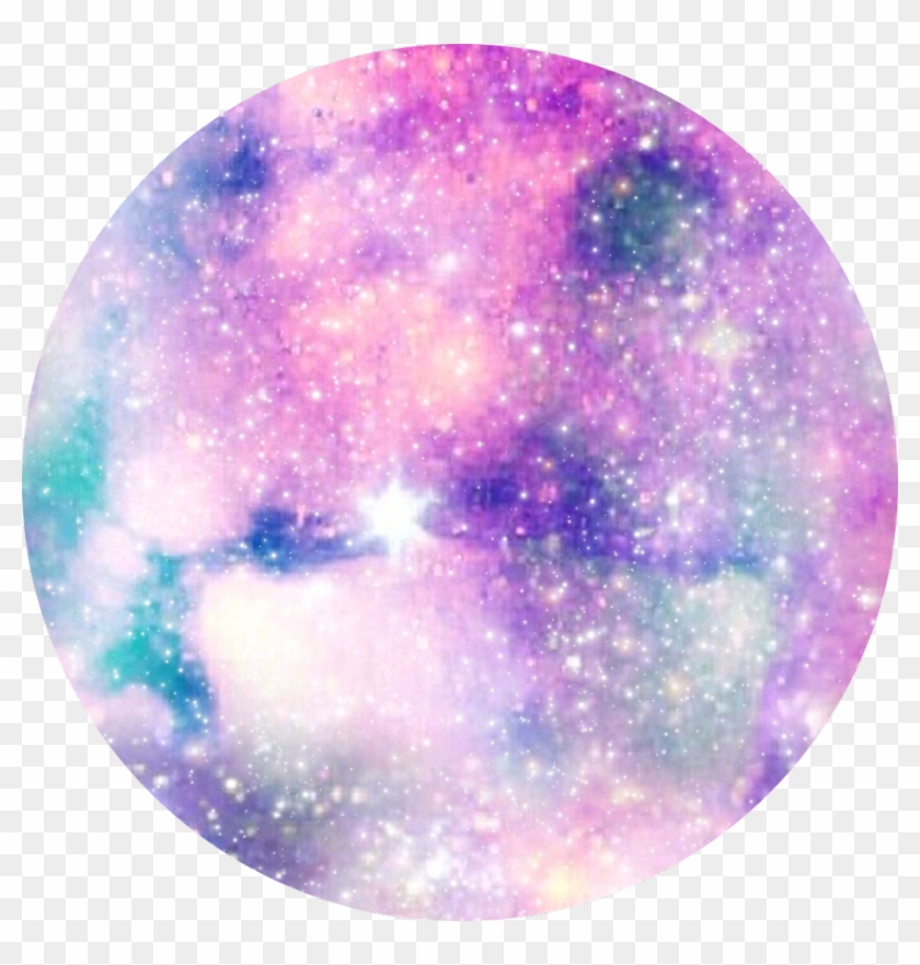 Space Sticker - Lavender Pastel Clipart #2397342