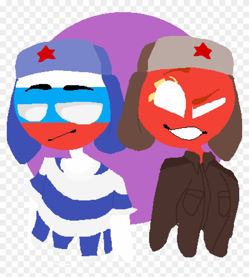 Russia Countryhumans - Cartoon Clipart #2397380