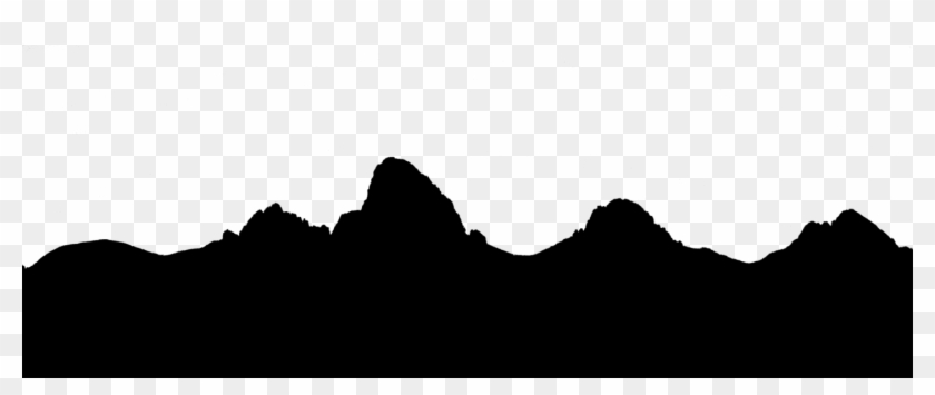 Mountain Silhouette Transparent - Grand Targhee Resort Clipart #2397619
