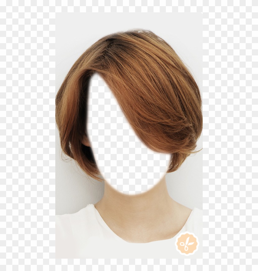 Short Hair Cut Girls 2018 Clipart (#2397713) - PikPng