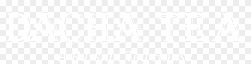 Dacha Tea Logo Medium White - Graphic Design Clipart #2398218