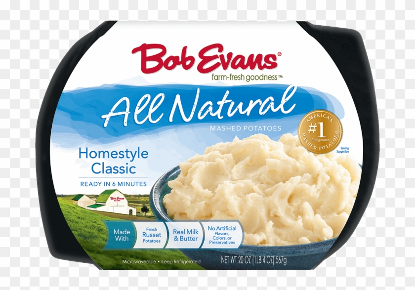 Bob Evans Natural Homestyle Classic Mashed Potatoes - Bob Evans Clipart #2398440