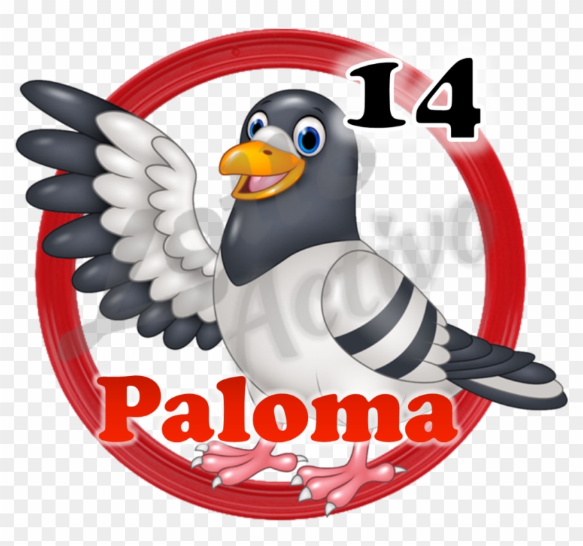 Regalo Martes @liss @carlosgomezalb @arepazocaliente - Smiling Cartoon Pigeon Clipart #2398716