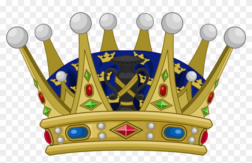 Crown Prince Clipart - Transparent Prince Crown Png #2399085