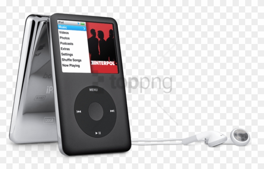 Free Png Ipod Png Png Image With Transparent Background - Ipod With Headphones Transparent Clipart #2399719