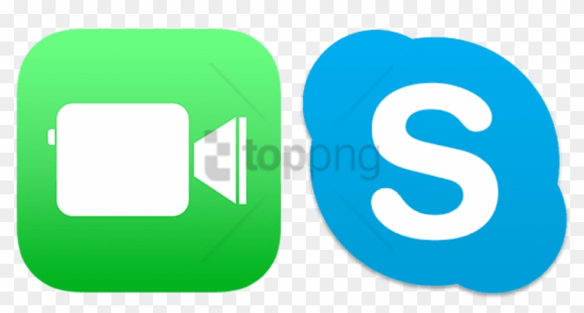 Free Png Skype Facetime Icon - Facetime Icon Clipart
