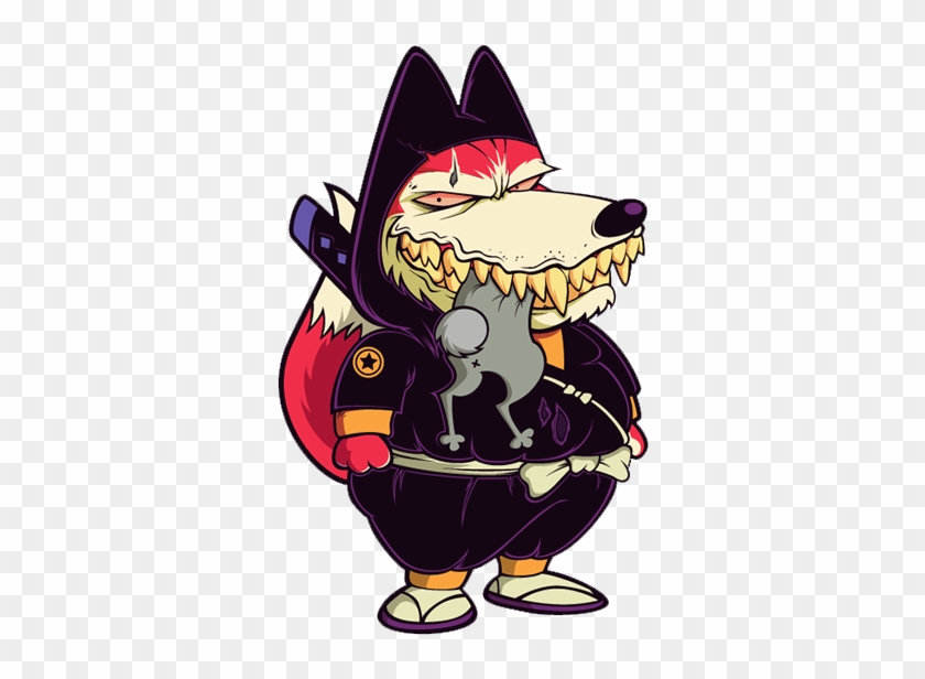 Gray Wolf Transprent Png - 狼人 卡通 Clipart #240066