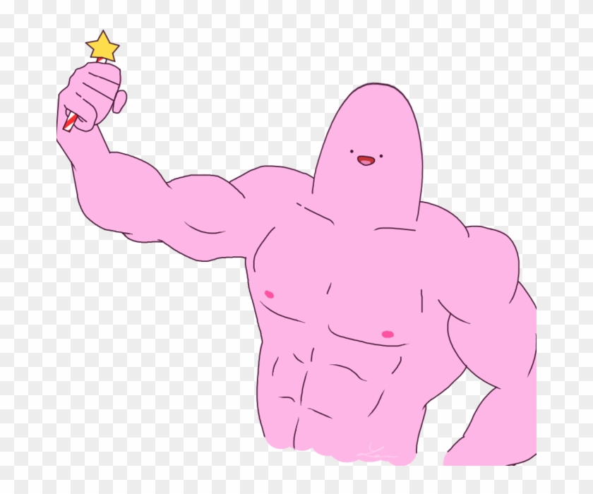 Pink Cartoon Mammal Hand Man Vertebrate Fictional Character - Ditzyflama Kirb Clipart