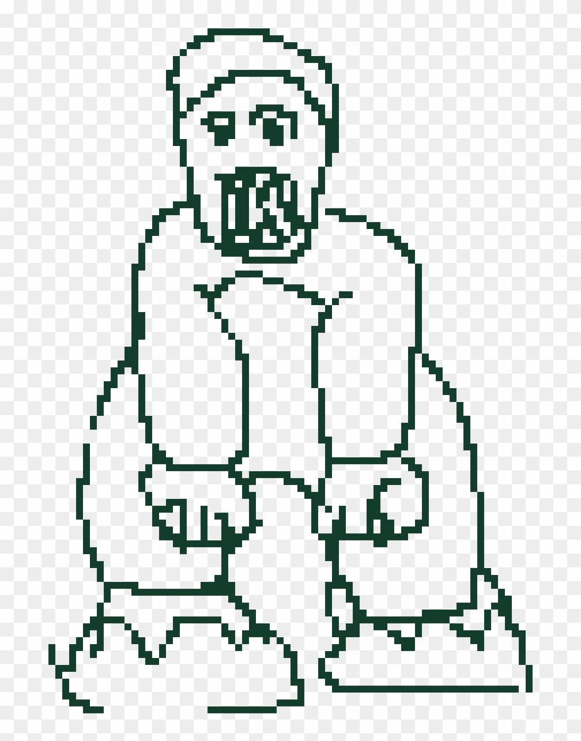 King Kong - Line Art Clipart #240103